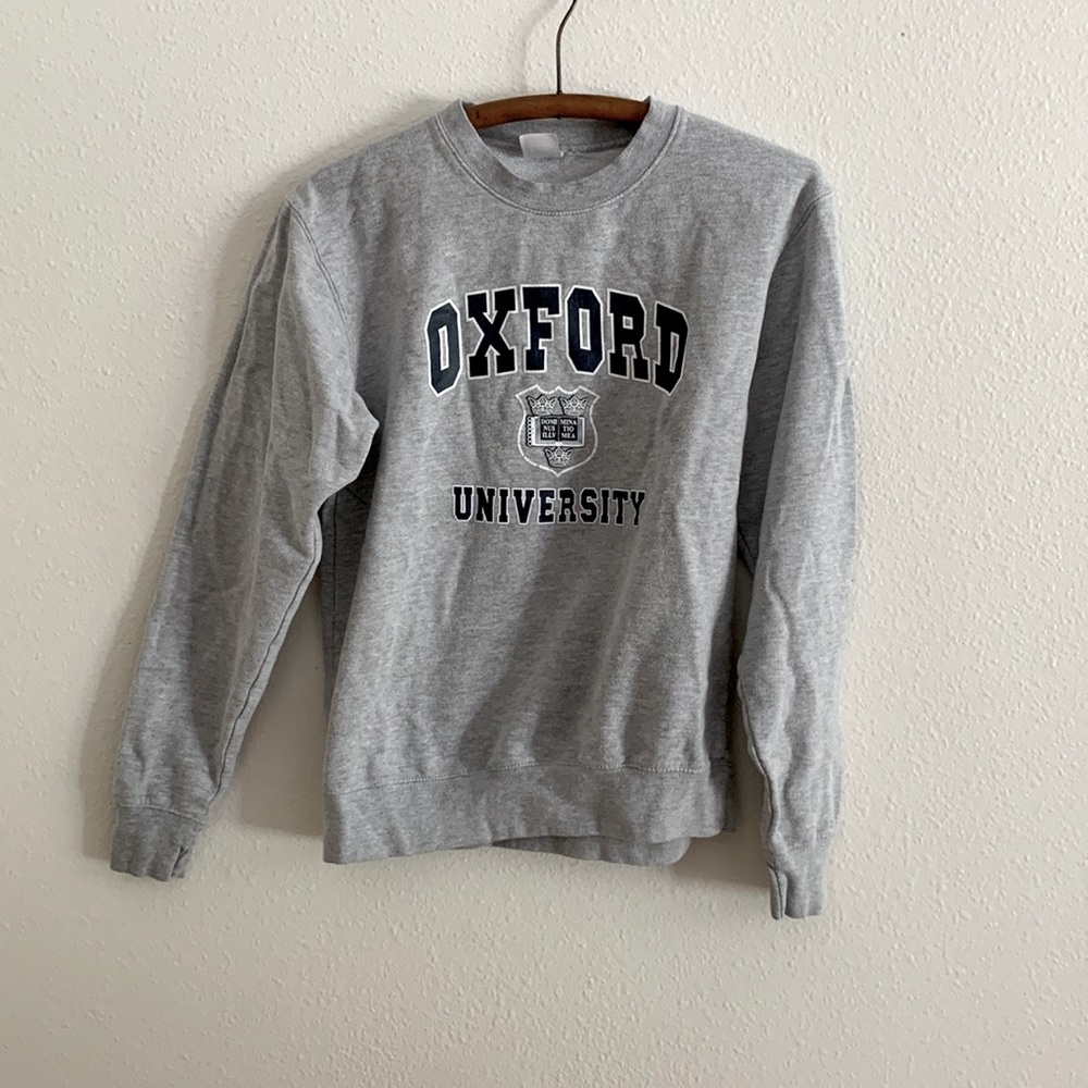 unisex Oxford university sweatshirt size small